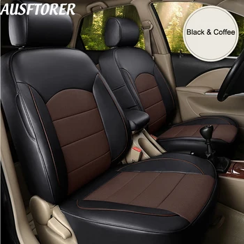 AUSFTORER Custom Fit Cover Sjedala za Vozila Fiat Punto Presvlake za Sjedala Od bičevati Set Jastuka Sjedala Podržava Štitnici Pribor