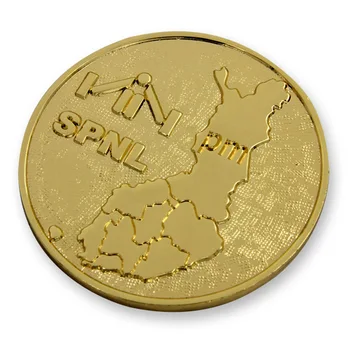 Izrađen po mjeri novčić znakova suvenir kovanica od zlata logosa 3D jeftina za Hot-prodaja