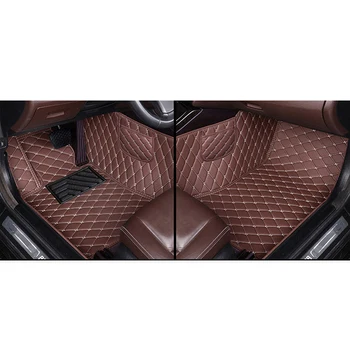 Običaj Kožne Auto-Tepisi Za GMC All Car Model Yukon Denali Terene Sierra XL CrewCab Canyon Auto Carpets Covers